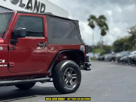 Another view of 2008 Jeep Wrangler X for sale in Jacksonville, FL at AUTOLAND