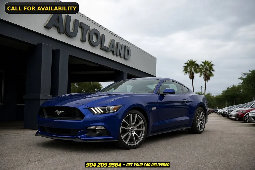 Blue 2016 Ford Mustang GT Premium for sale in Jacksonville, FL
