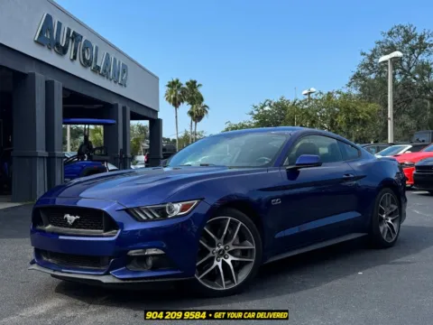 Blue 2016 Ford Mustang GT Premium for sale in Jacksonville, FL