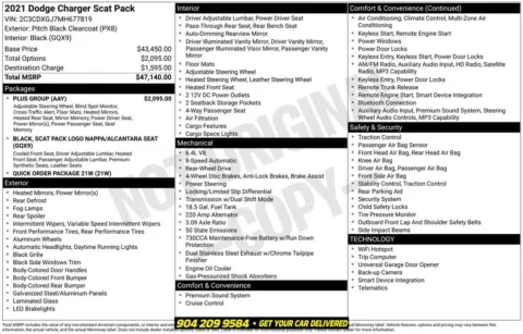 Photos of 2021 Dodge Charger R/T Scat Pack for sale in Jacksonville, FL at AUTOLAND