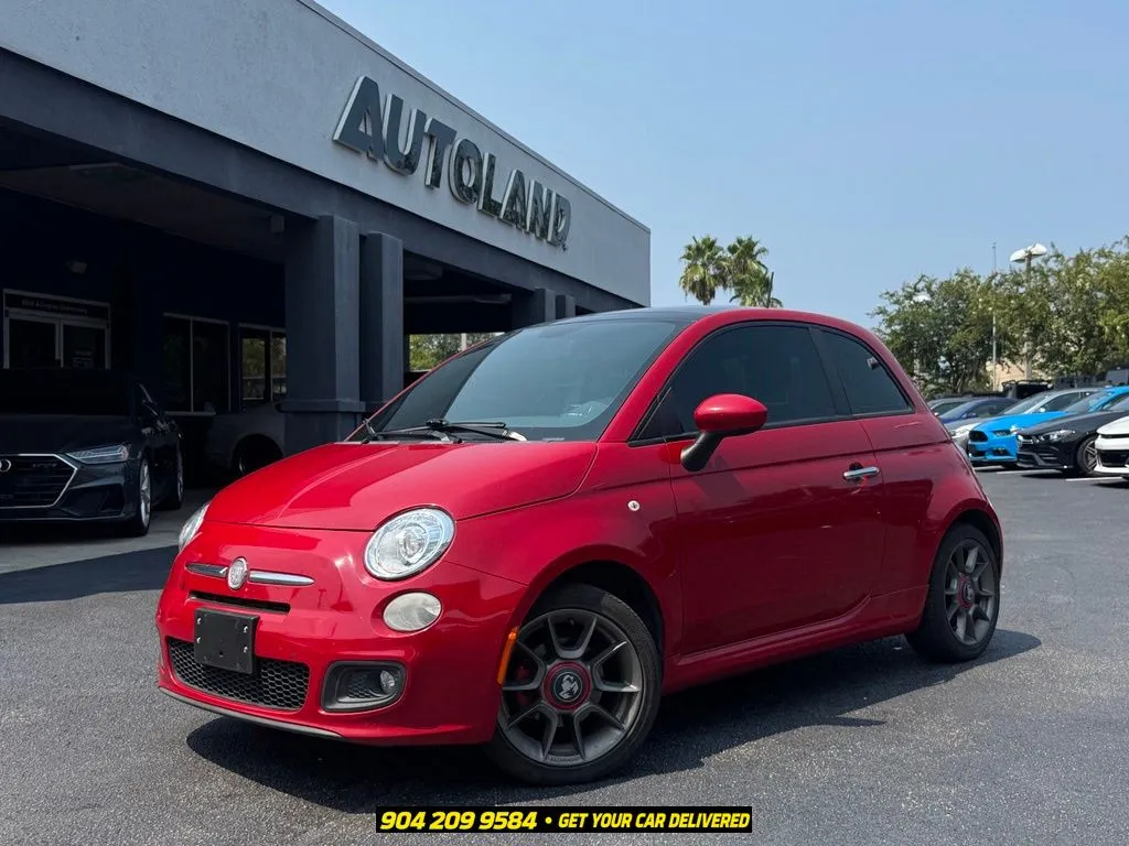 Red 2012 Fiat 500 Sport for sale in Jacksonville, FL