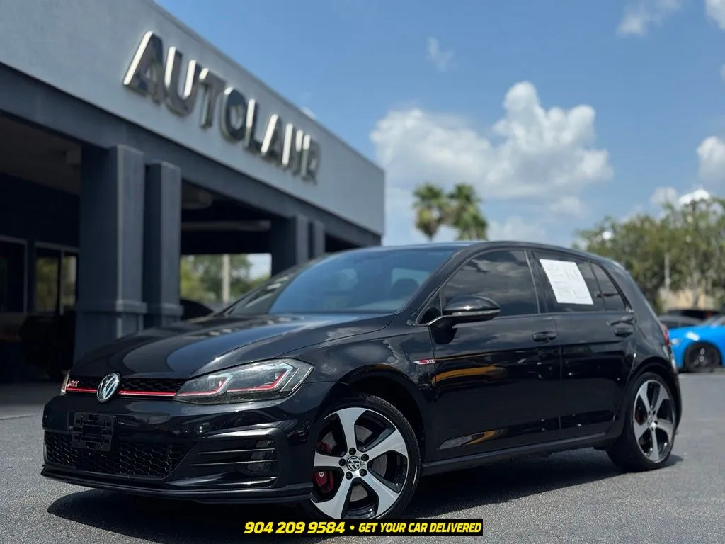 Black 2019 Volkswagen Golf GTI 2.0T S for sale in Jacksonville, FL