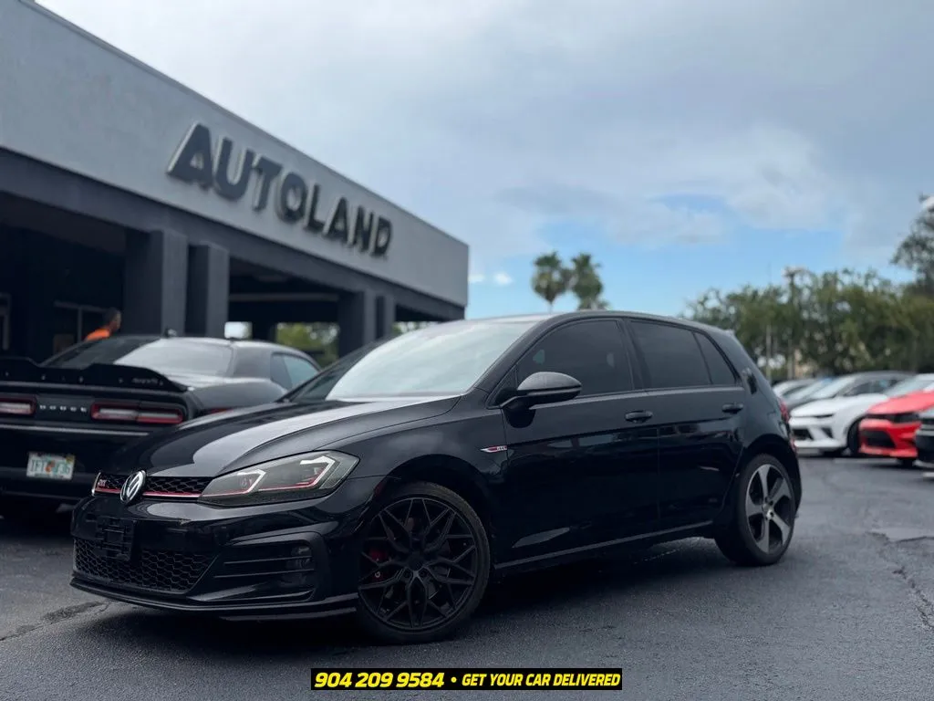 Black 2019 Volkswagen Golf GTI 2.0T S for sale in Jacksonville, FL