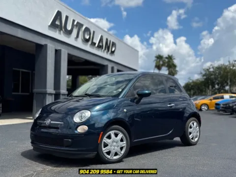 Blue 2013 Fiat 500 Pop for sale in Jacksonville, FL