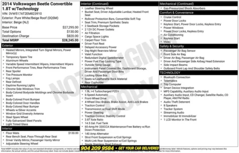 Photos of 2014 Volkswagen Beetle 1.8T for sale in Jacksonville, FL at AUTOLAND