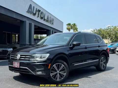 Black 2018 Volkswagen Tiguan 2.0T SEL for sale in Jacksonville, FL