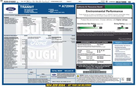 Photos of 2022 Ford Transit-350 for sale in Jacksonville, FL at AUTOLAND