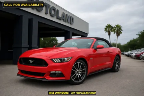 Red 2016 Ford Mustang GT Premium for sale in Jacksonville, FL