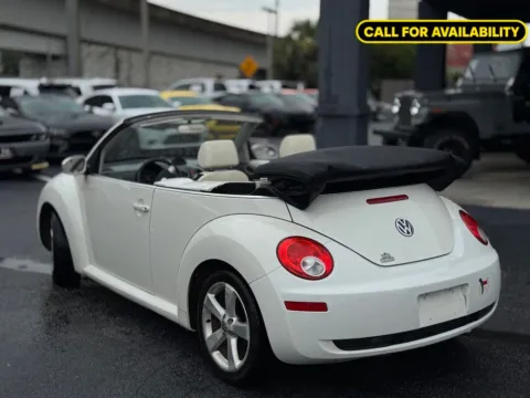 Another view of 2007 Volkswagen Beetle Triple White for sale in Jacksonville, FL at AUTOLAND