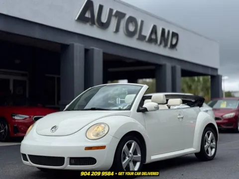 Another view of 2007 Volkswagen Beetle Triple White for sale in Jacksonville, FL at AUTOLAND