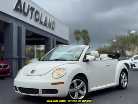 White 2007 Volkswagen Beetle Triple White for sale in Jacksonville, FL