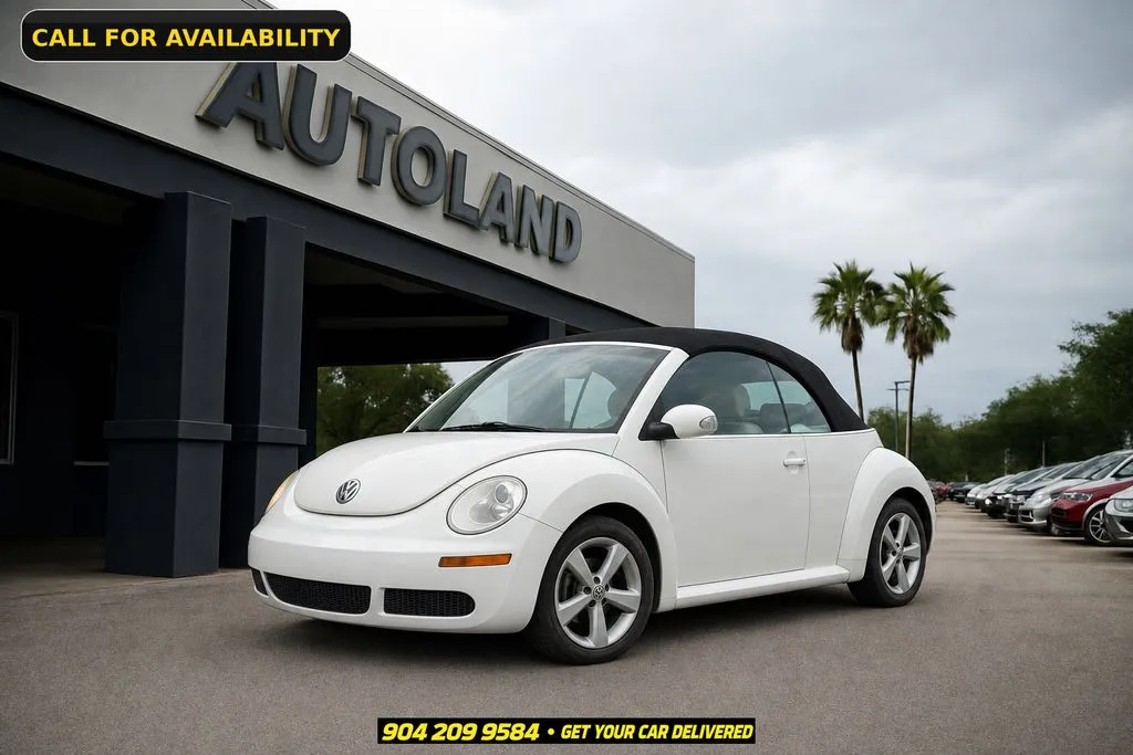 2007 Volkswagen Beetle Triple White for sale in Jacksonville, FL