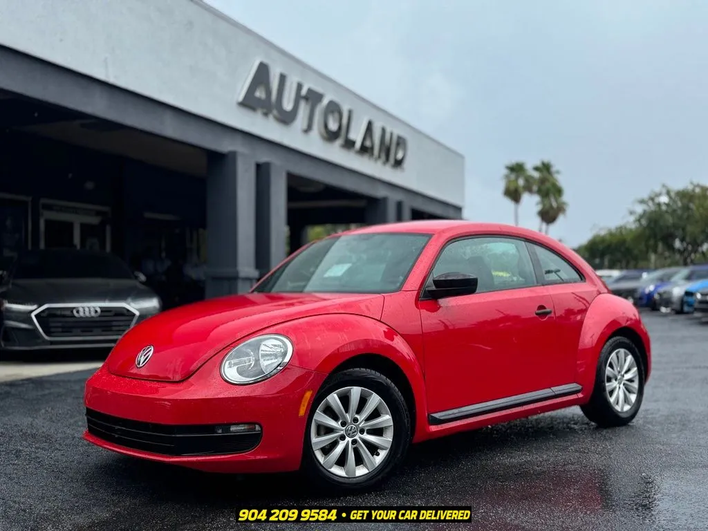 Red 2015 Volkswagen Beetle 1.8T for sale in Jacksonville, FL