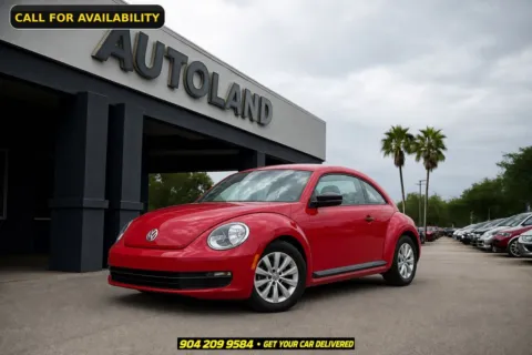 Red 2015 Volkswagen Beetle 1.8T Entry for sale in Jacksonville, FL