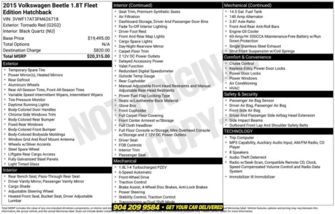 Photos of 2015 Volkswagen Beetle 1.8T Entry for sale in Jacksonville, FL at AUTOLAND