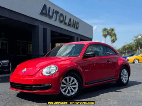 Red 2015 Volkswagen Beetle 1.8T for sale in Jacksonville, FL