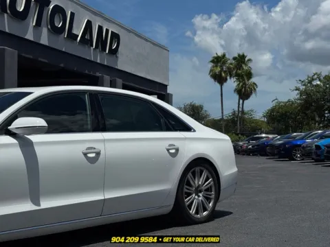 Another view of 2014 Audi A8 L 4.0T for sale in Jacksonville, FL at AUTOLAND