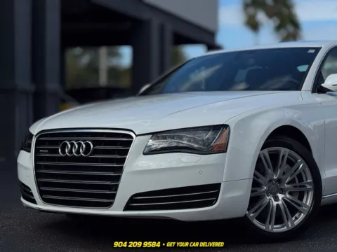 Another view of 2014 Audi A8 L 4.0T for sale in Jacksonville, FL at AUTOLAND