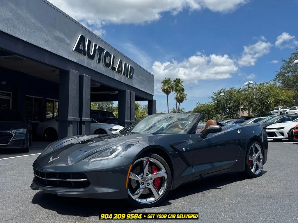 Gray 2014 Chevrolet Corvette Stingray Z51 for sale in Jacksonville, FL