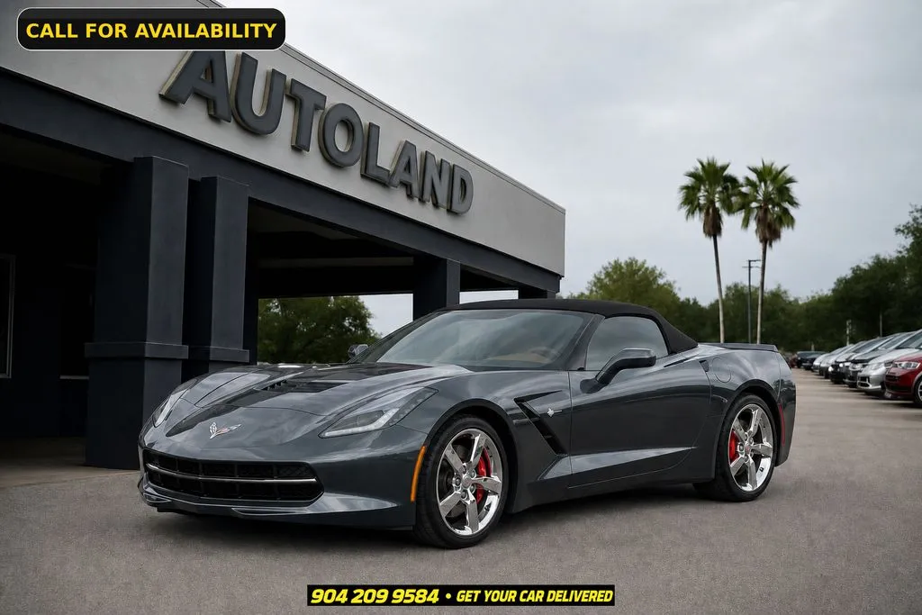 Gray 2014 Chevrolet Corvette Stingray Z51 for sale in Jacksonville, FL
