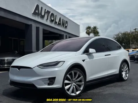 White 2017 Tesla Model X 75D for sale in Jacksonville, FL