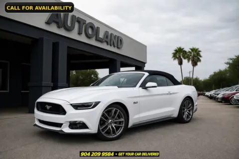 White 2015 Ford Mustang GT Premium for sale in Jacksonville, FL