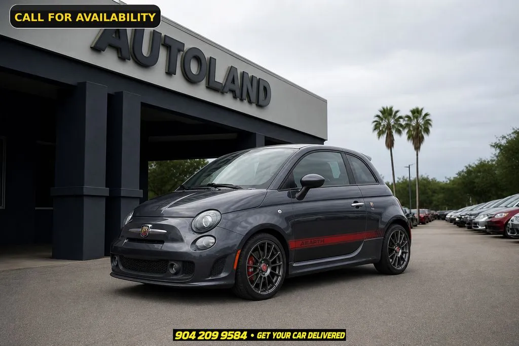 Gray 2015 Fiat 500 Abarth for sale in Jacksonville, FL