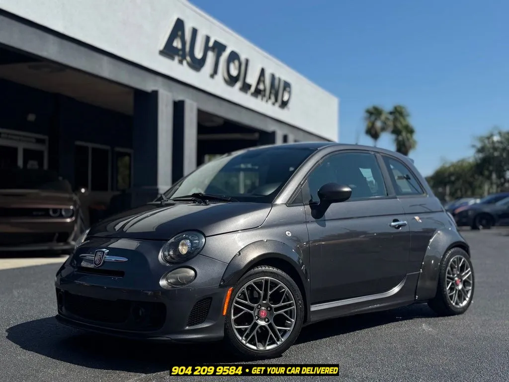 Gray 2015 Fiat 500 Abarth for sale in Jacksonville, FL