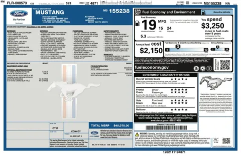 Photos of 2021 Ford Mustang GT for sale in Jacksonville, FL at AUTOLAND
