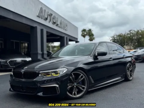 Black 2018 BMW 5 Series M550i xDrive for sale in Jacksonville, FL