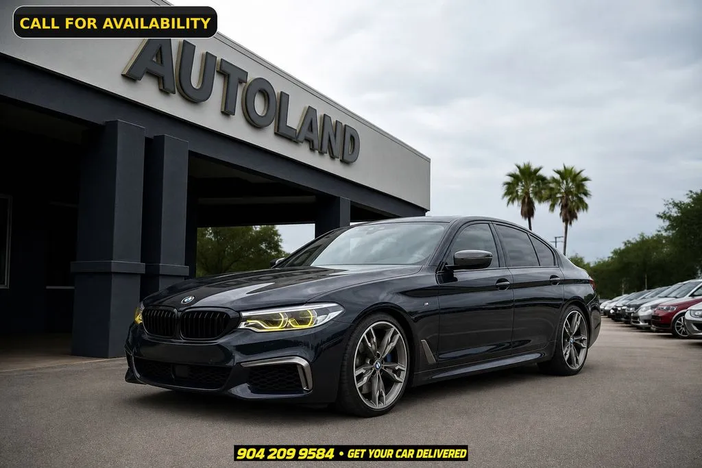 Black 2018 BMW 5 Series M550i xDrive for sale in Jacksonville, FL
