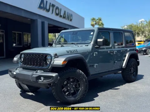 Photos of 2024 Jeep Wrangler Willys for sale in Jacksonville, FL at AUTOLAND