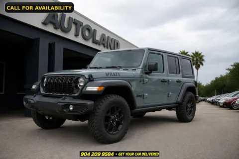 Gray 2024 Jeep Wrangler Sport for sale in Jacksonville, FL