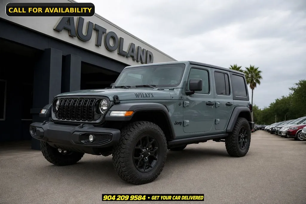 Gray 2024 Jeep Wrangler Sport for sale in Jacksonville, FL