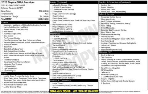 Photos of 2023 Toyota GR86 Premium for sale in Jacksonville, FL at AUTOLAND