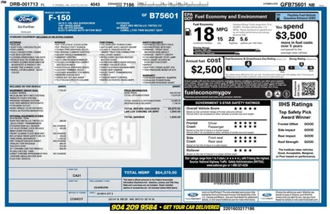 Photos of 2016 Ford F-150 Lariat for sale in Jacksonville, FL at AUTOLAND