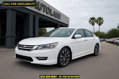 White 2015 Honda Accord Sport for sale in Jacksonville, FL