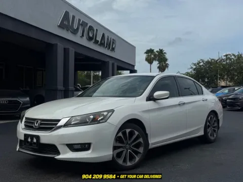 White 2015 Honda Accord Sport for sale in Jacksonville, FL
