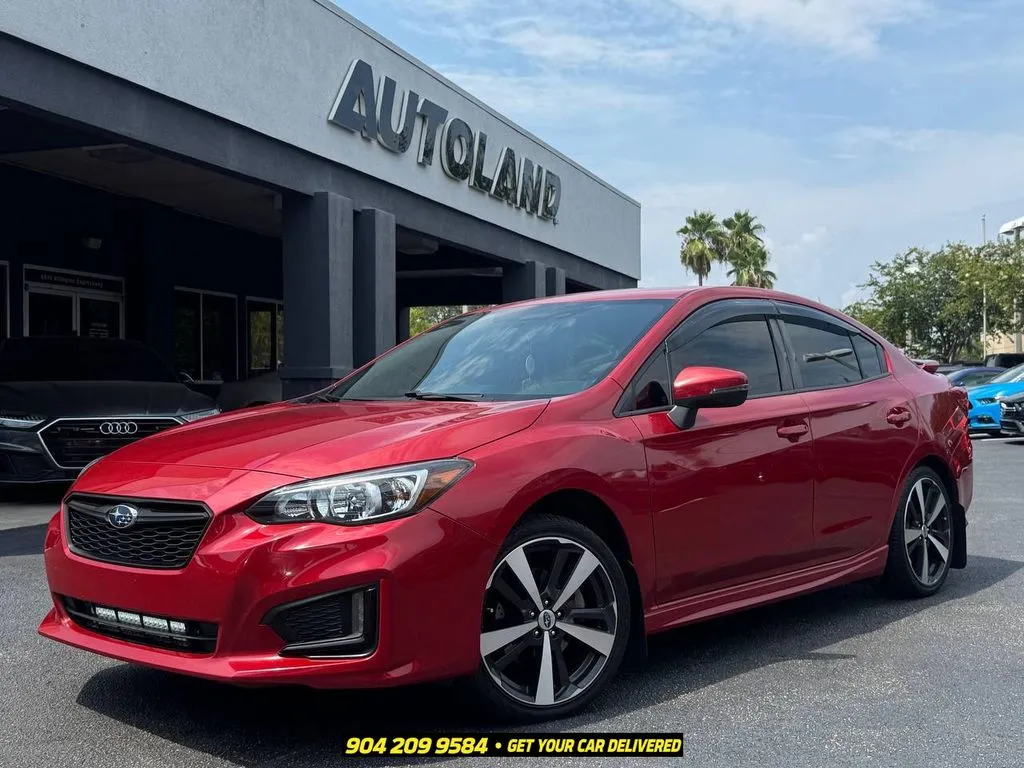 Red 2017 Subaru Impreza 2.0i Sport for sale in Jacksonville, FL