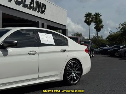 Another view of 2018 BMW 5 Series M550i xDrive for sale in Jacksonville, FL at AUTOLAND