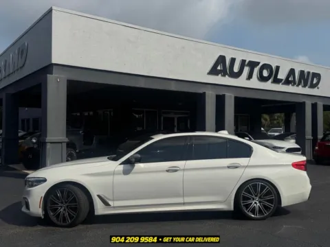Another view of 2018 BMW 5 Series M550i xDrive for sale in Jacksonville, FL at AUTOLAND