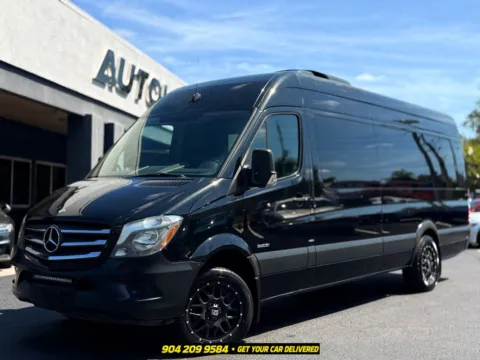 Black 2015 Mercedes-Benz Sprinter 3500 Cargo 170 WB for sale in Jacksonville, FL