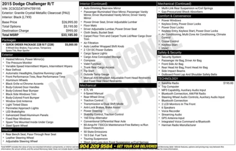 Photos of 2015 Dodge Challenger R/T for sale in Jacksonville, FL at AUTOLAND
