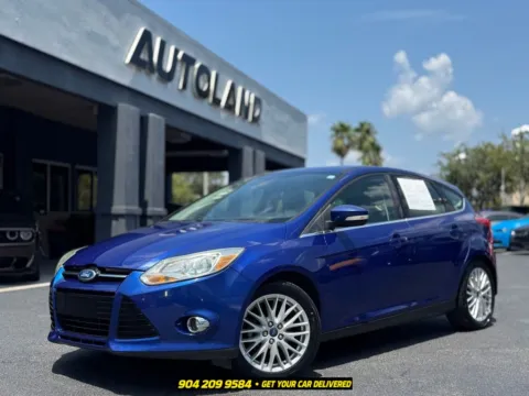Blue 2012 Ford Focus SEL for sale in Jacksonville, FL