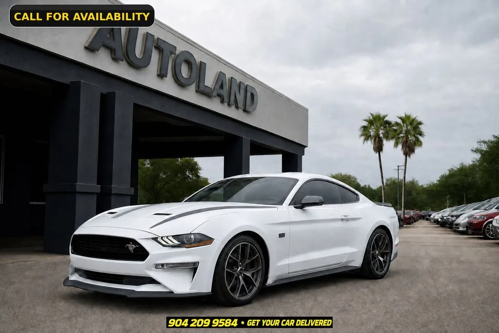 White 2020 Ford Mustang EcoBoost Premium for sale in Jacksonville, FL