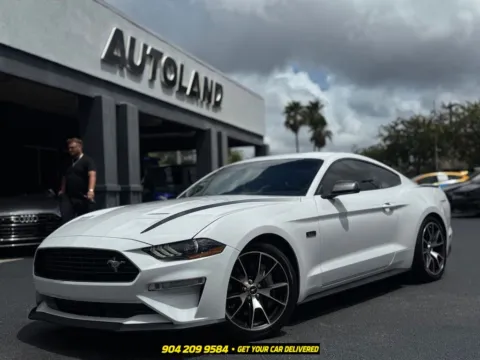 White 2020 Ford Mustang EcoBoost Premium for sale in Jacksonville, FL