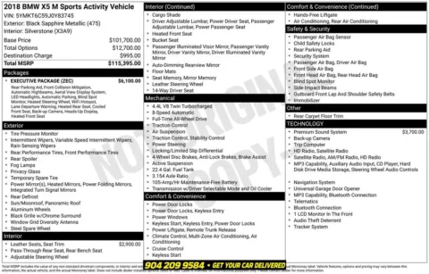 Photos of 2018 BMW X5 M for sale in Jacksonville, FL at AUTOLAND