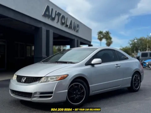 Silver 2010 Honda Civic LX for sale in Jacksonville, FL