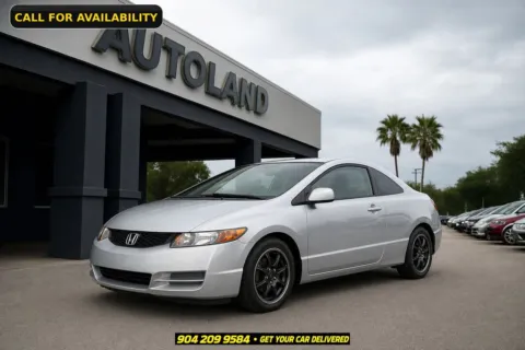 Silver 2010 Honda Civic LX for sale in Jacksonville, FL
