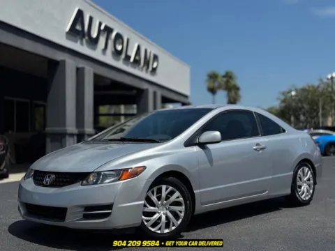 Silver 2010 Honda Civic LX for sale in Jacksonville, FL